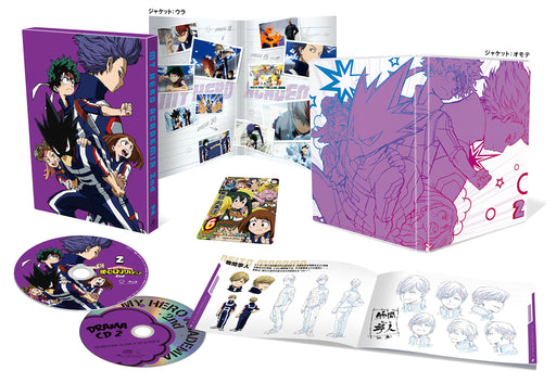 Blu-ray+CD My Hero Academia 2nd Vol.2 Limited Edition w/ Booklet Card TBR-27212D_2
