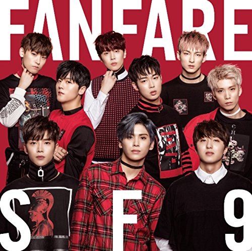 Fanfare First Press Limited Edition Type A CD+DVD SF9 WPZL-31306 K-Pop Single_1