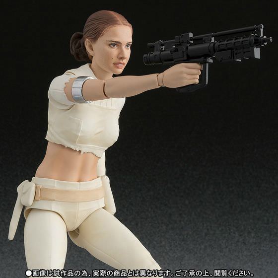 S.H.Figuarts Star Wars Attack of the Clones PADME AMIDALA Figure BANDAI NEW F/S_2