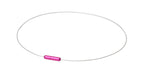 Phiten necklace RAKUWA neck wire Air white/pink 40cm Unisex ‎0217TG730251 NEW_1