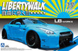 1/24 Mini Car Liberty walk series No.9 LB WORKS R35 GT-R Ver.1 Plastic model kit_4