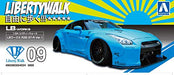 1/24 Mini Car Liberty walk series No.9 LB WORKS R35 GT-R Ver.1 Plastic model kit_5