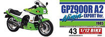 Aoshima 1/12 BIKE Kawasaki GPZ900R Ninja A2 Plastic Model Kit from Japan NEW_5