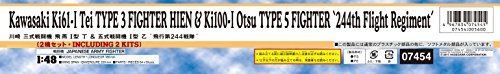 Hasegawa 1/48 Kawasaki Ki-61 Hien I-Tei & Ki-100 I-Otsu Flight 244th Squadron_4