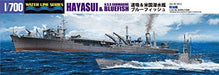 Aoshima Limited Oil Supply Ship Hayasui & U.S.S.Submarine Bluefish Model Kit_3
