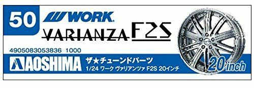 Aoshima 1/24 Work Varianza F2S 20 Inch (Accessory) NEW from Japan_4