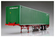Aoshima 40 Feet Sea Freight Container 2axis Plastic Model Kit from Japan NEW_3