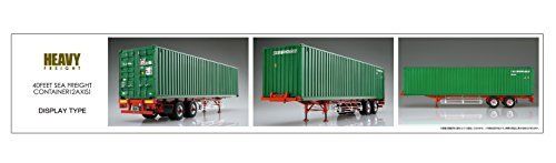 Aoshima 40 Feet Sea Freight Container 2axis Plastic Model Kit from Japan NEW_6