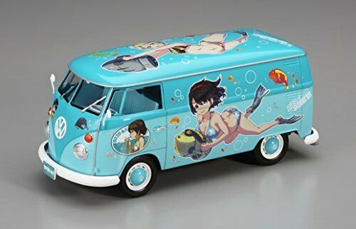 1/24 Volkswagen Type 2 Delivery Van 'Egg Girls Summer Paint 2017' Model Kit_4