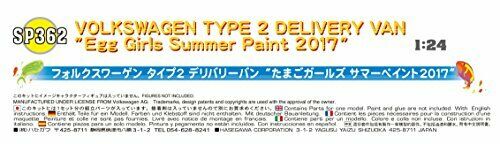 1/24 Volkswagen Type 2 Delivery Van 'Egg Girls Summer Paint 2017' Model Kit_8
