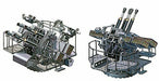 Fine Molds WA36 WWII Royal Navy QF 2-pounder Naval Gun Four Equipped Model Kit_1