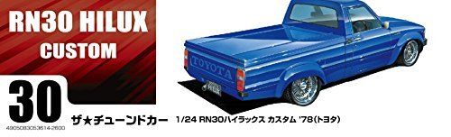 Aoshima TOYOTA RN30 Hilux Custom '78 Plastic Model Kit from Japan NEW_5