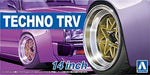 Aoshima 1/24 Techno TRV 14 Inch (Accessory) NEW from Japan_1