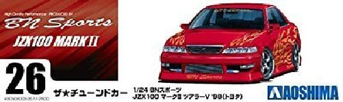 Aoshima TOYOTA BN Sports JZX100 Mark II Tourer V '98 Plastic Model Kit NEW_5