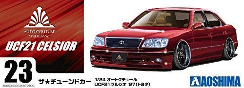 Aoshima TOYOTA Auto Couture UCF21 Celsior '97 Plastic Model Kit from Japan NEW_5