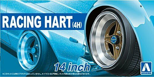 Aoshima 1/24 Racing Hart (4H) 14inch (Accessory) NEW from Japan_1