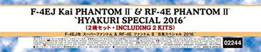 Hasegawa 1/72 F-4EJ Phantom II & RF-4E Phantom II Hyakuri Special 2016 Model Kit_5