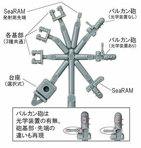 Fine Molds WA34 Modern Ship CIWS Plastic Model Kit NEW from Japan_4