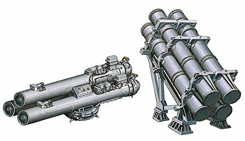 Fine Molds WA35 Modern Ship Anti-ship Missile & Surface Vessel Torpedo Tubes NEW_1