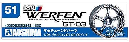 Aoshima 1/24 SSR Werfen GT-03 20 Inch (Accessory) NEW from Japan_4