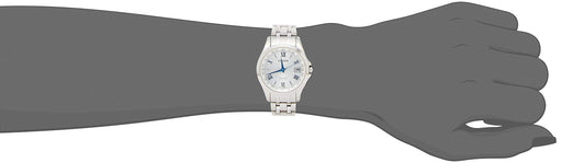 CITIZEN EXCEED EC1120-59B Eco-Drive woman Watch Silver Titanium Made in Japan_2