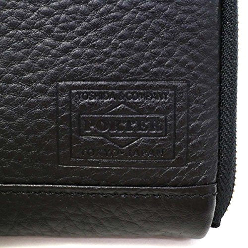 Yoshida Bag PORTER DELIGHT WALLET 145-03292 Black Made in Japan leather NEW_4
