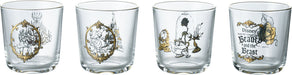 Disney Beauty and the Beast Glass Set of 4 Pieces 51079 8xH8cm 240ml in Box NEW_1