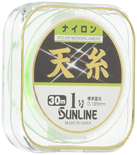 SUNLINE Tenito2 Nylon 30m #1 Flash Yellow Green Fishing Line NEW from Japan_1