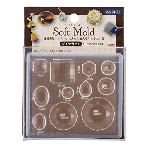 PADICO 403049 Resin Soft Mold Diamond Cut Accessories Material NEW from Japan_2