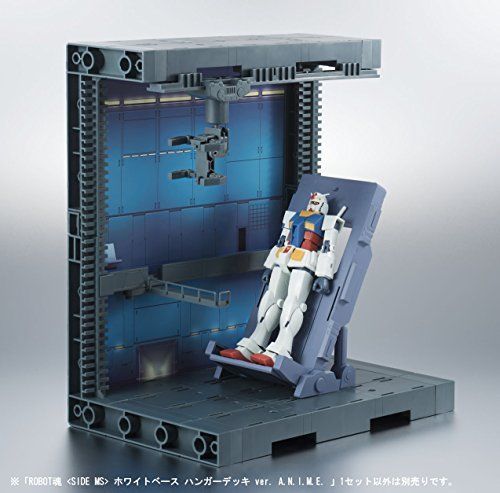 ROBOT SPIRITS SIDE MS Gundam WHITE BASE HANGER DECK Ver A.N.I.M.E. BANDAI NEW_3