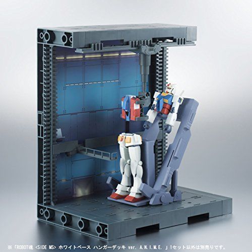 ROBOT SPIRITS SIDE MS Gundam WHITE BASE HANGER DECK Ver A.N.I.M.E. BANDAI NEW_4