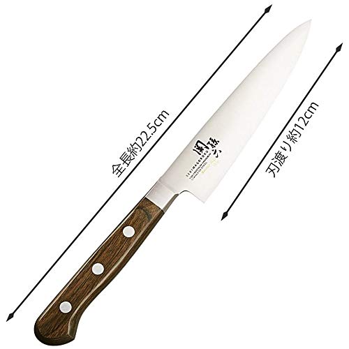 Kai Seki Magoroku Petty Knife 120mm Benifuji AB-5445 Made in Japan Wooden Handle_2