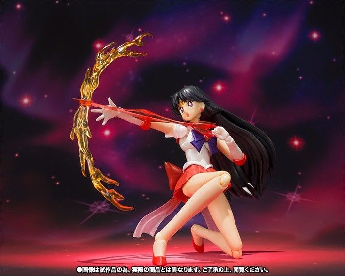 S.H.Figuarts Sailor Moon SUPER SAILOR MARS Figure BANDAI NEW from Japan F/S_8