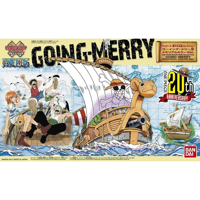 BANDAI GRAND SHIP COLLECTION One Piece GOING-MERRY 20th Anniversary Model Kit_1