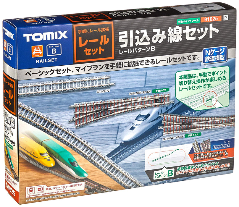 TOMIX N gauge rail set lead-in line set rail pattern B 970251 1/150 scale NEW_2