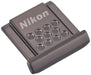 Nikon ASC-01-BK Metal Black Accessory Shoe Cover ASC01BK Stainless Steel NEW_1