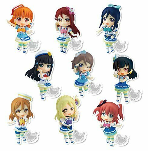 Chara-Ani Toys Works Collection 2.5 Love Live! Sunshine!! (Set of 9) Figure NEW_1