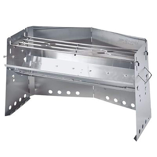 UNIFLAME wood grill large 682920 Stainless Steel Brushed Fnished 68x40x40cm NEW_1