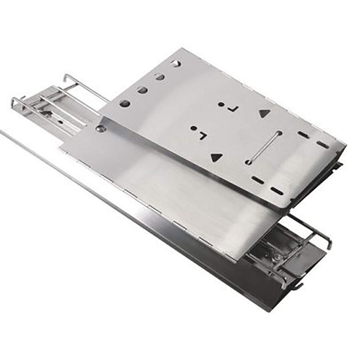 UNIFLAME wood grill large 682920 Stainless Steel Brushed Fnished 68x40x40cm NEW_2