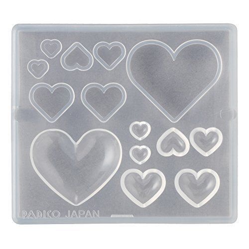 PADICO 403052 Resin Soft Mold Heart Accessories Material NEW from Japan_1