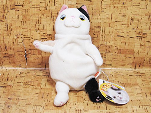 Shinada Global Mochi Neko Cat Plush doll Mike calico S size MONE-0168M H17cm NEW_3