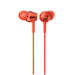 SONY MDR-EX255AP Closed Dynamic In-Ear Headphones In-Line Remote Mic Red NEW_1