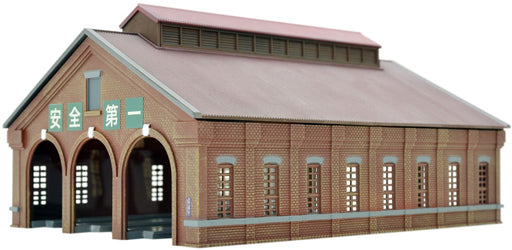TOMYTEC Diorama Collection Three-wire brick roundhouse N gauge 1/150scale 284475_1