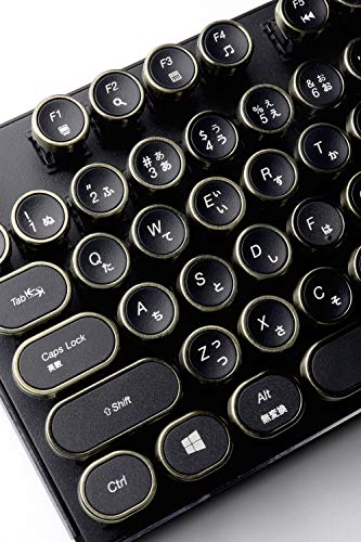 HKW typewriter-style mechanical keyboard blue axis 104-key USB Wired NEW_2