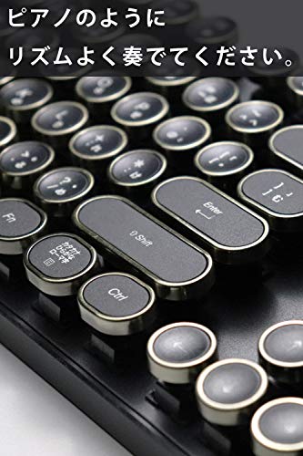 HKW typewriter-style mechanical keyboard blue axis 104-key USB Wired NEW_6