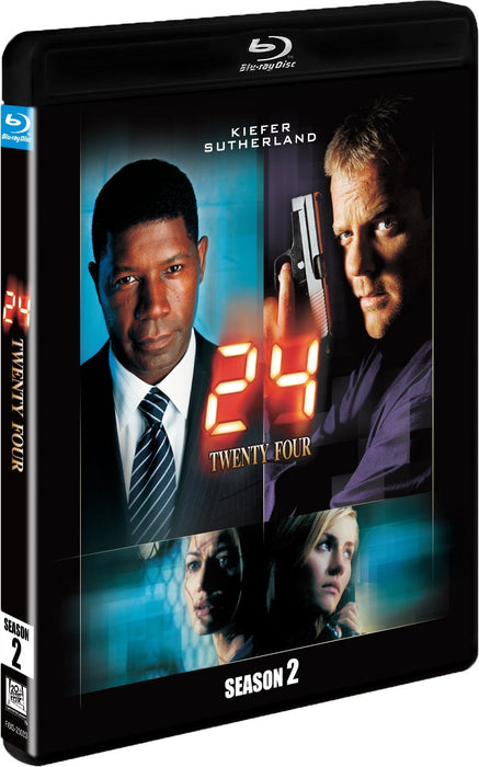 TV SERIES 24 SEASON 2 5Blu-ray Full Compact Box Standard Edition FXXS-25033 NEW_1