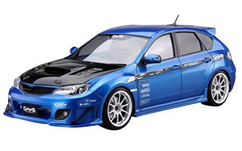 Aoshima SUBARU Ings GRB Impreza WRX STI '07 Plastic Model Kit from Japan NEW_2