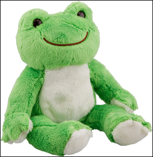 Pickles the Frog Rainbow Pickles Bean Doll Plush Wakaba 107244-17 H16xW12xD15cm_2