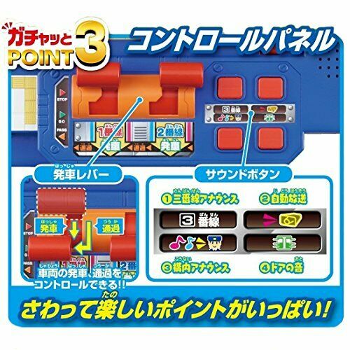 Takara Tomy Plarail From Today I am the Station Manager! Action Station NEW_5