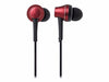 audio technica ATH-CKR75BT Bluetooth In-Ear Headphones w/Mic Brilliant Red NEW_2